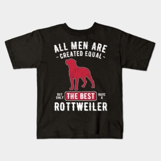 Rottweiler Dog Lover Rottweiler Dad Kids T-Shirt